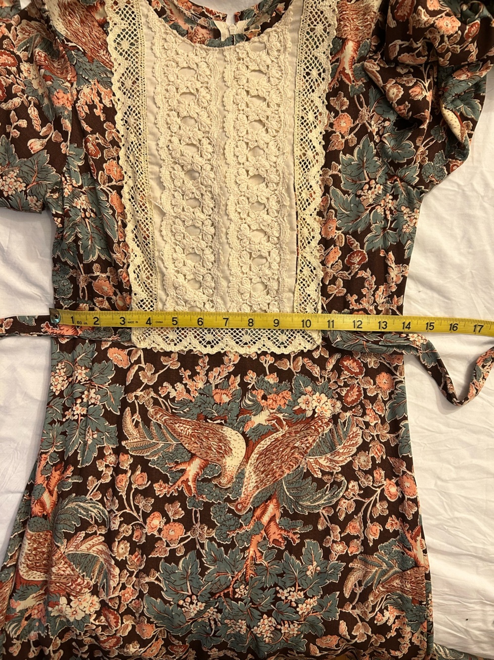 Gunne Sax by Jessica Black Label San Francisco Dress c. 1969-71 - Picture 13 of 16